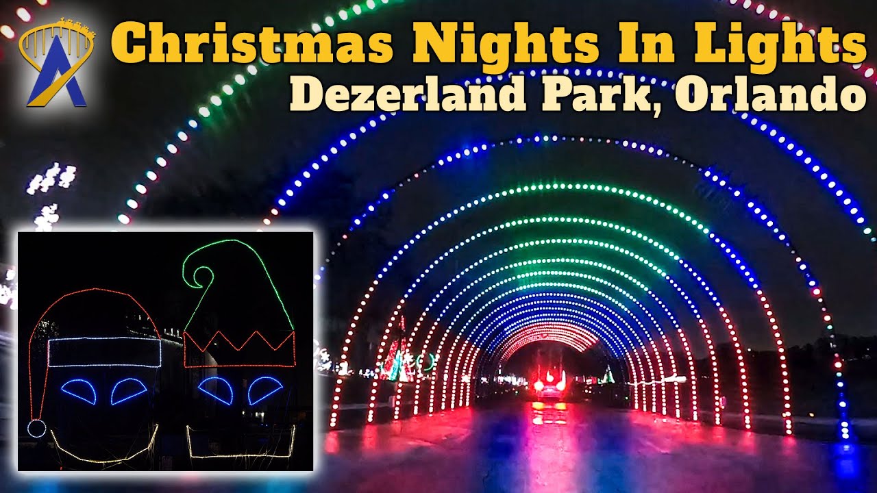 Christmas Nights in Lights Immersive Light Drive Through Experience at