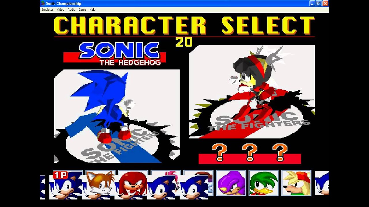 MEGA COMBO SONIC FIGHTERS YouTube