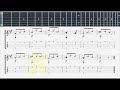 Carulli Libro1 Ejercicio 13. Para Guitarra. Partitura Tablatura Sheet Music.Tabs. PDF.