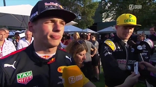 Max Verstappen - F1 2017 Australian GP Post Race Interview in Dutch \\FS