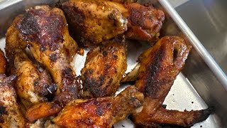 Chicken wings  Party wings  oven baked recipe