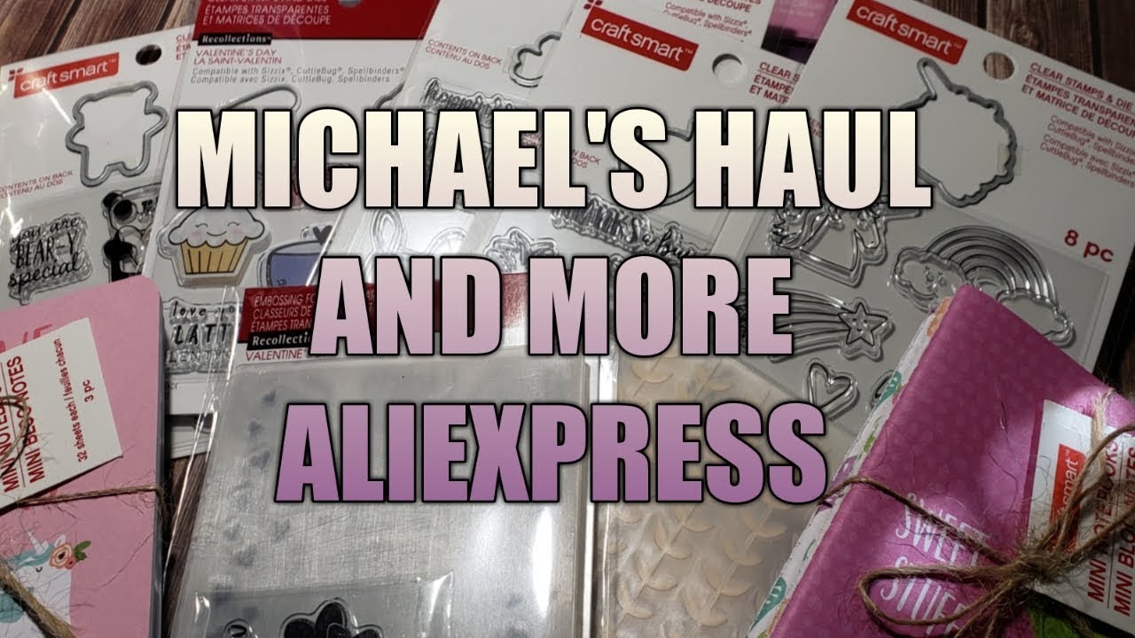 MICHAEL'S HAUL AND MORE ALIEXPRESS paper crafts origami