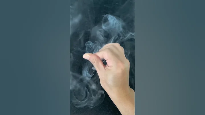 Smoke with hands magic trick #shorts