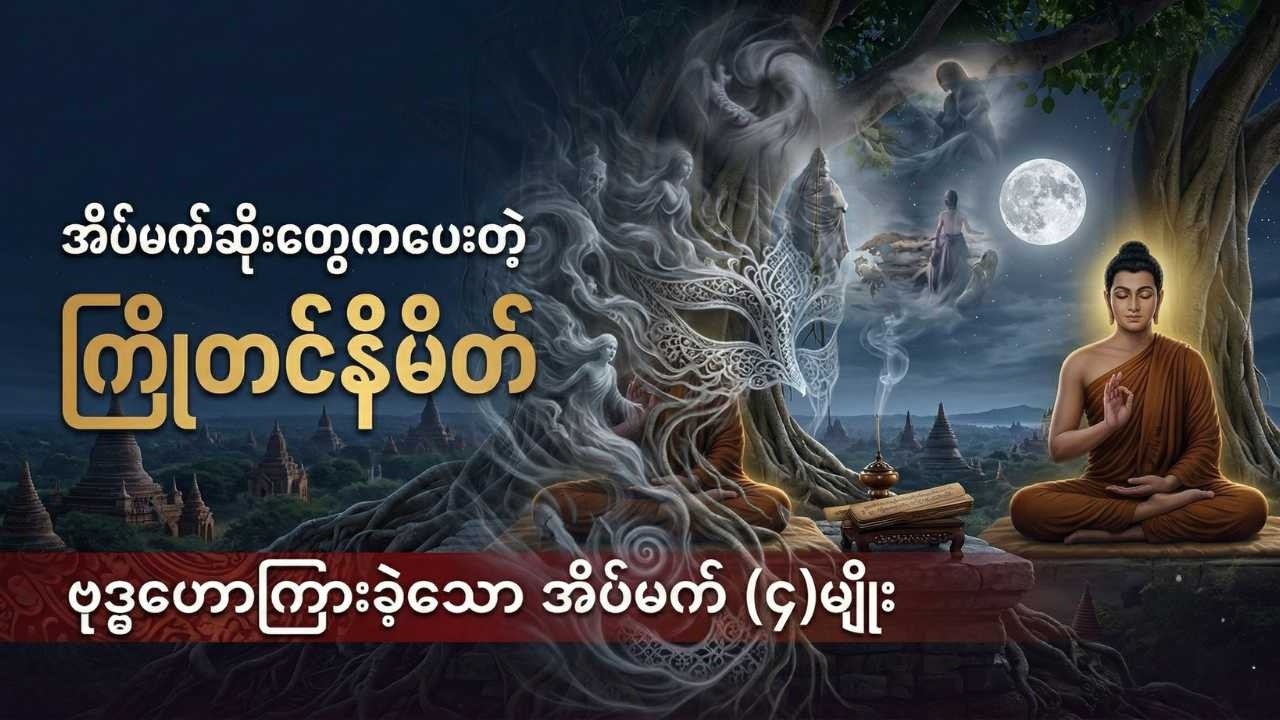 သင့်ကံကြမ္မာ အလှည့်အပြောင်းဖြစ်ခါနီးတိုင်း မက်လေ့ရှိသော ကြောက်မက်ဖွယ် အိပ်မက်ဆိုးများ | Dhamma