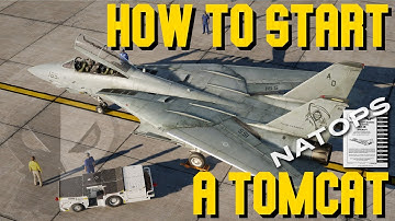 DCS F-14 Tomcat Pilot Startup Tutorial - Real life procedures explained