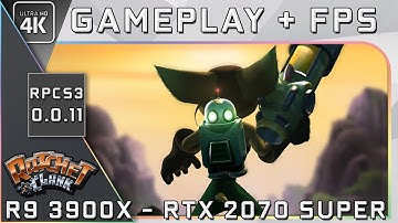 RPCS3 0.0.11 | Ratchet and Clank (Vulkan)  4K UHD | PS3 Emulator Gameplay