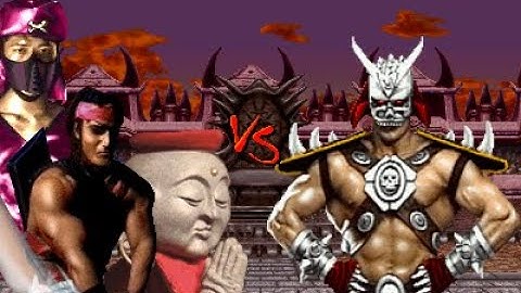 MUGEN - Knockoff Kombatants vs. Shao Kahn