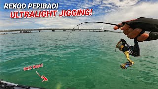 REKOD Peribadi Guna Ultralight Jigging! - Camping Pulau Bunting ( Part 2 )