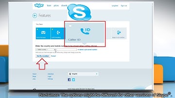 How to Setup a Caller ID for your Skype® Account