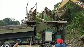 Portable Mobile D Trommel D Wash Plant D Mining Machine