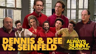 ALWAYS SUNNY Cast Recreate Classic Seinfeld Scene From "THE CONTEST"