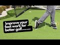 How you use your feet to improve your golf ⛳️