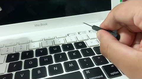 Macbook keyboard keycap removal/replacement