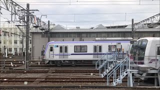 【東京メトロ半蔵門線最新型車両】東京メトロ18000系18101編成が鷺沼車両基地に今日もいました！！（2020.12.9）