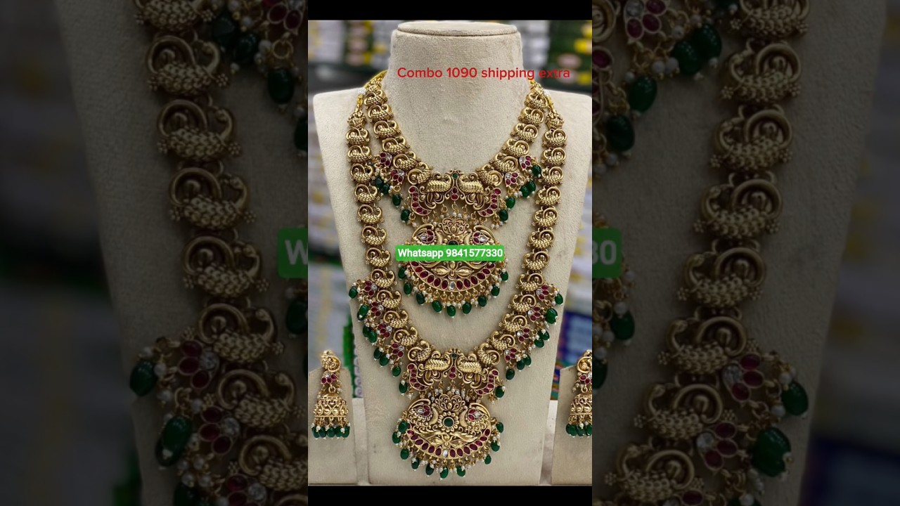 இவ்ளோ கலெக்சன்!!comboOrder 9841577330#bridaljewellery l#shorts#fashionjewellery #trending#viral