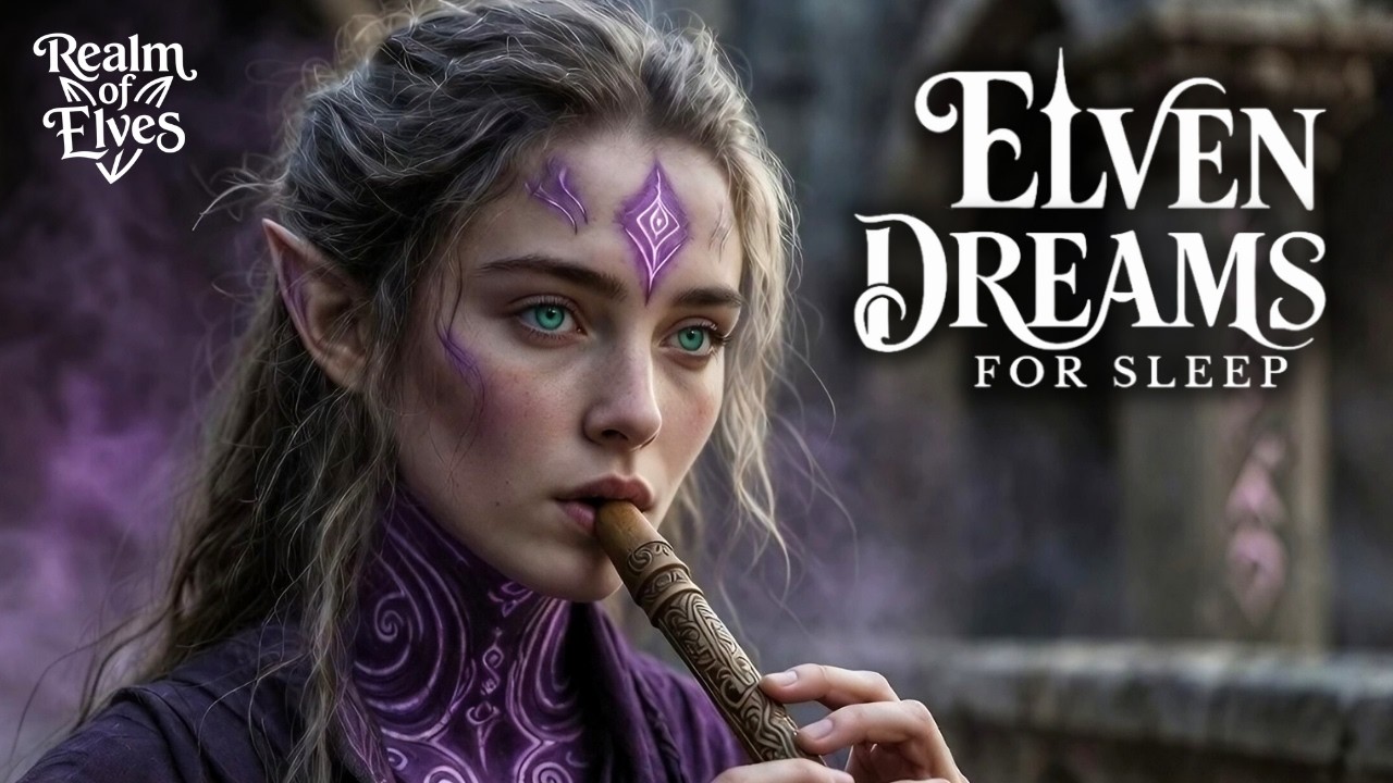 Elven Dreams for Sleep | 1 Hour Fantasy Instrumental Journey for Reading & Imagination