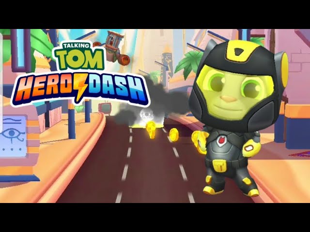 🦝⚡ Invasão dos guaxinins em Talking Tom Hero Dash! (TODOS os