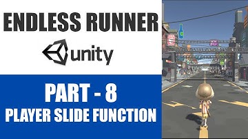 Endless Runner Game Course Unity 3d In Urdu/Hindi | #8 Slide Animation Function
