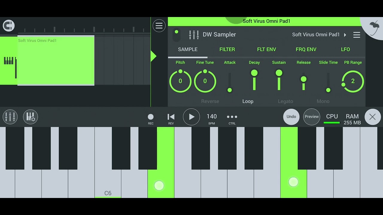 Soft Virus Omni Pad1 FL Studio Mobile Sample DWP Free Download