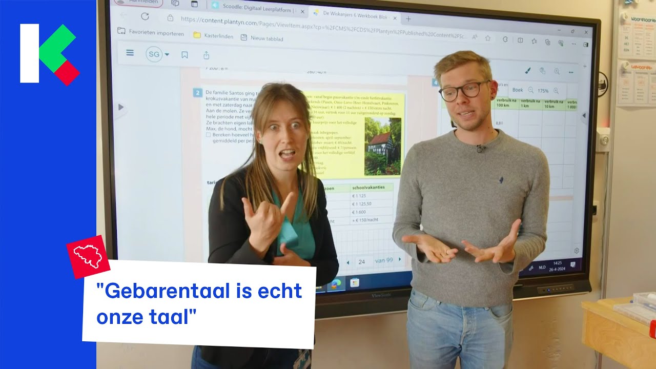 Vlaamse Gebarentaal op school