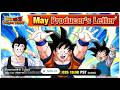 MAY PRODUCER'S LETTER ANNOUNCED FOR MAY 4TH! GOKU DAY CELEBRATION INCOMING!! (DBZ: Dokkan Battle)