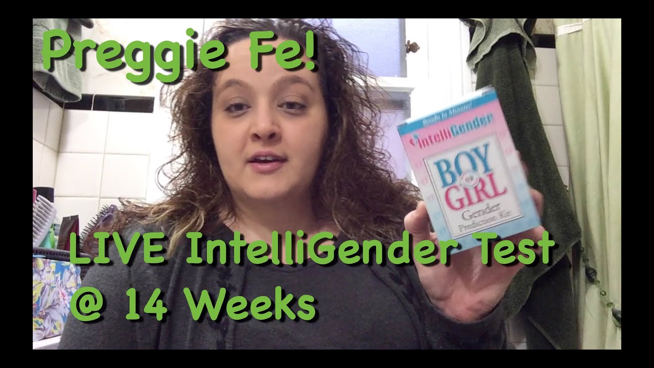 LIVE IntelliGender Test at 14 Weeks Pregnant - YouTube