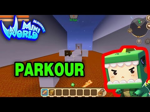 Video MINI WORLD BLOCK ART : THỬ TÀI VỚI MAP PARKOUR 10... - youtube
