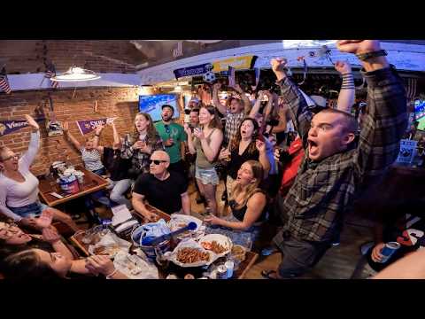 Team USA fans in Boise enjoy a round of 32 World Cup victory