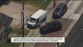 Judge orders release of witness in deadly ICE shooting in Houston, court records show