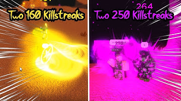 Two 160 Killstreaks Make It To 250 // Slap Battles: Extension