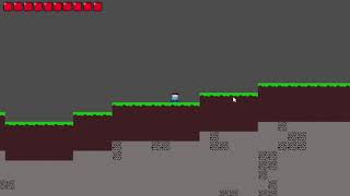 Minecraft 2d Pre-Alpha 0.5 (Devlog 14) Health Bar Test