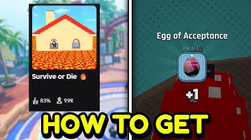 How To Get The Survive Or Die Egg In The Roblox Hatch Event!
