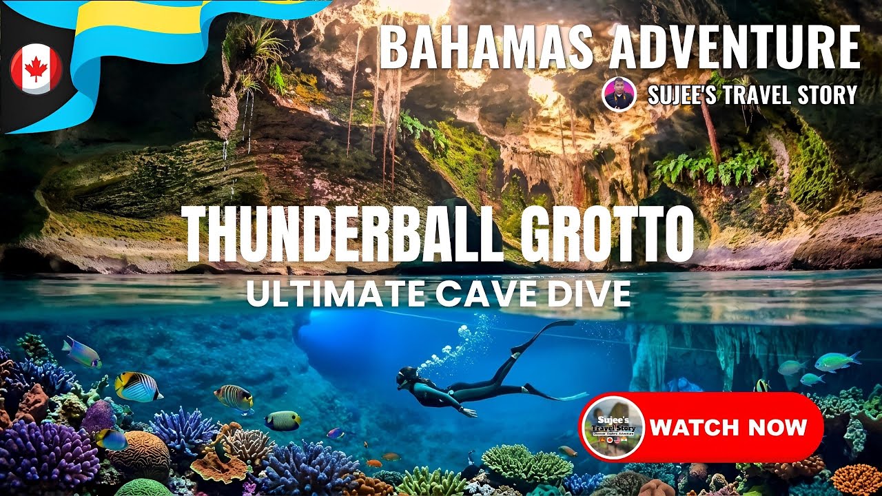 Inside the Real James Bond Cave: Thunderball Grotto (The Bahamas)