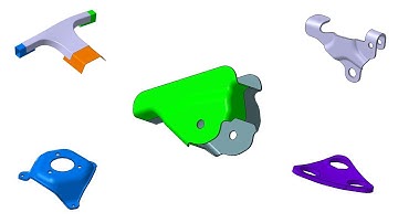 CATIA Tutorial: Stamped Sheet Metal Design using GSD