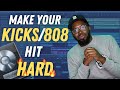 How To Make Your 808s/Kicks LOUDER & Hit HARD | 4 EASY Tips & Tricks | Logic Pro X (10.5 Update)