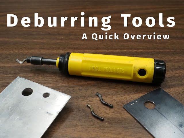 Deburring Tool - What is it and why you need it in your kit! 