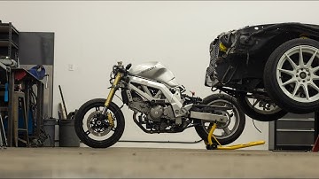 The 2nd Gen SV650 build begins - GSXR Swap & strip down