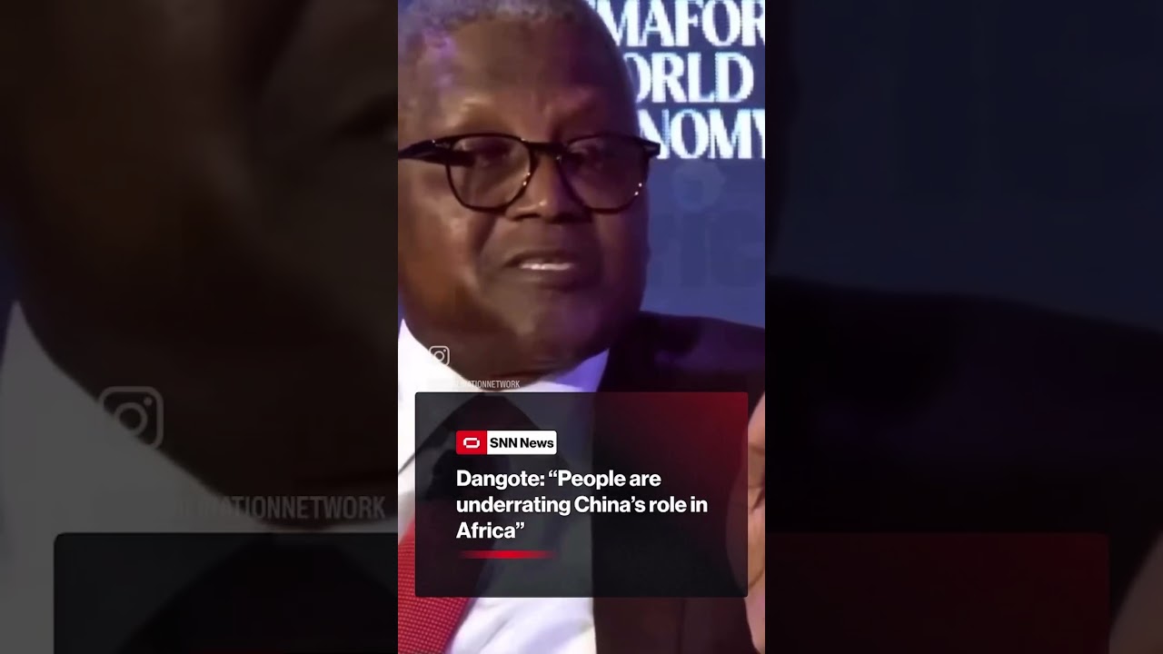 China is an important economic partner for Africa, Dangote highlights