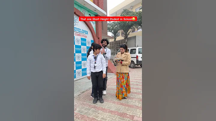 That one Short Height Student in School #shoollife #shorts #teratrigun #shortsviral