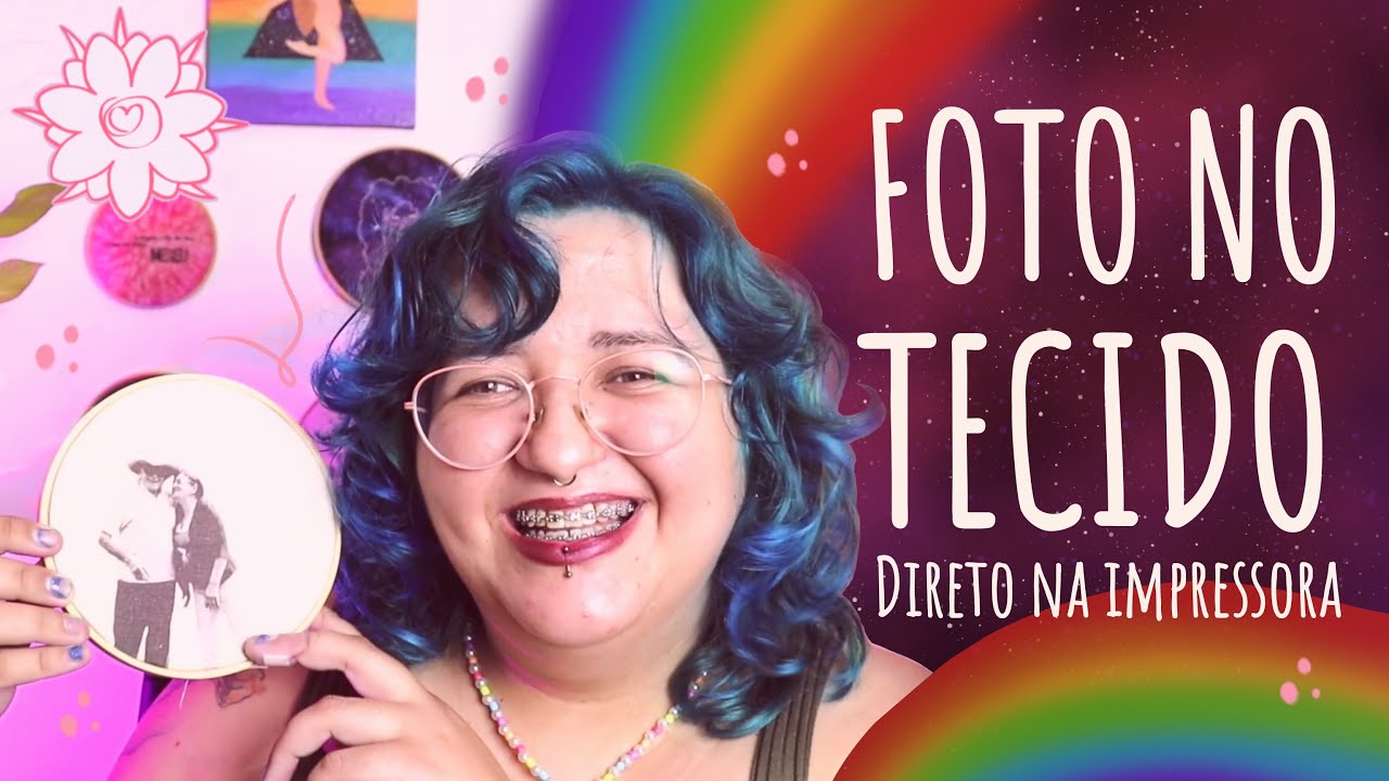 IMPRIMIR NO TECIDO EM CASA NA IMPRESSORA | RAMONA OJ