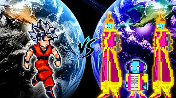 Goku DB OP (Zeed) (New) VS Zeno Sama OP in Jump Force Mugen
