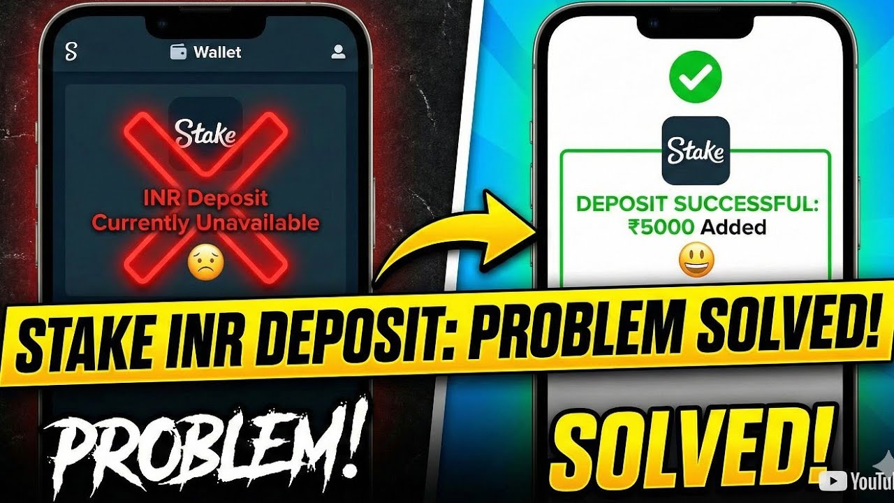 Stake deposit is currently unavailableproblem I stake inr deposit problem fix | stakedeposit problem