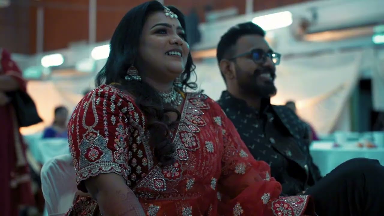 Cinematic montage for reception/wedding dinner