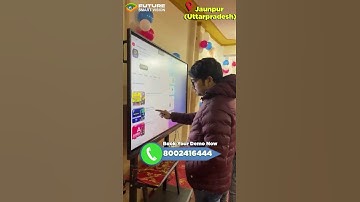 Digital Excellence in Jaunpur: A Glimpse into Our Office Setup! #shorts #digitalboard #smartclass