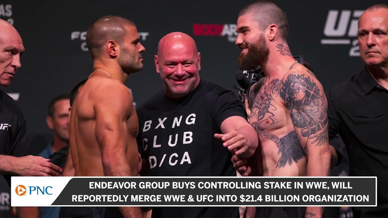 Endeavor Group To Merge UFC, WWE Into $21.4 Billion Entertainment Company