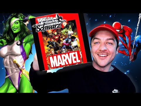 FIRST TIME Opening Weiss Schwarz MARVEL Vol 2! - YouTube