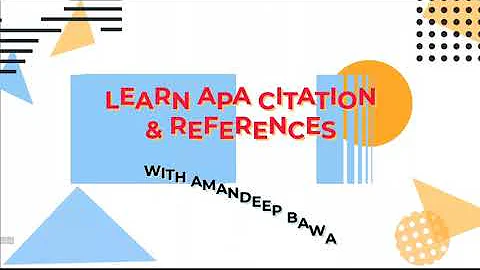 How To Do APA Referencing to a Microsoft Word Docu...