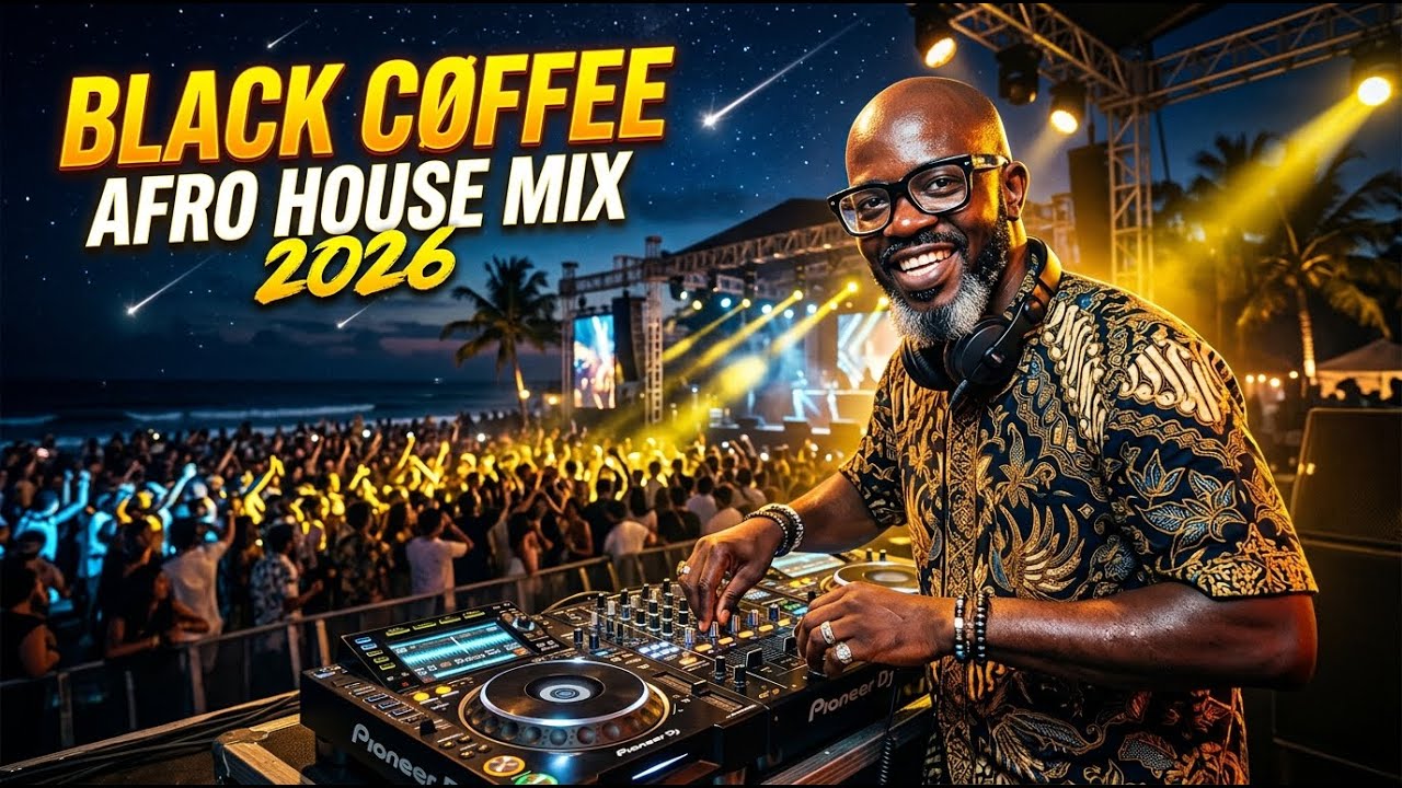 Black Coffee Style Afro House 2026 | Night Drive | Deep Melodic House ...