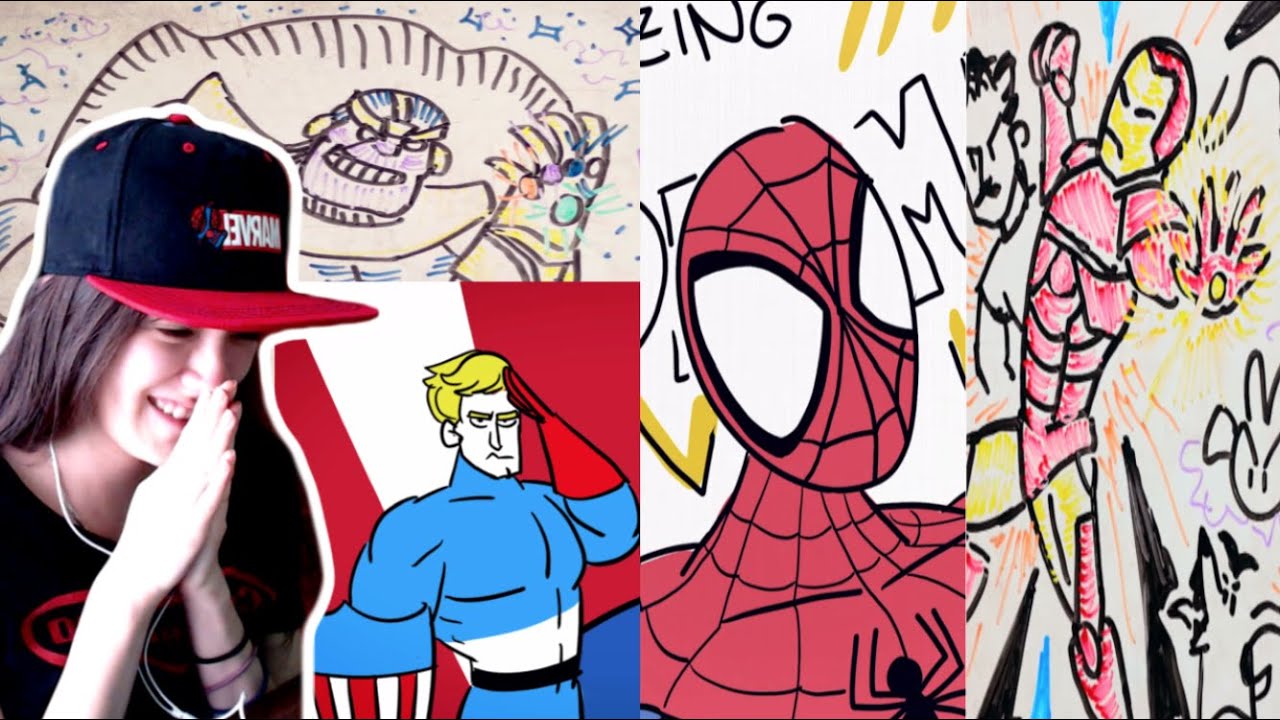 Iron Man, Capitán América, Thanos, Spiderman | Destripando la historia (REACCIÓN)