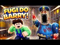 FUGI DO BARRY PELA PRIMEIRA VEZ!!! 😱 *ele me pegou?